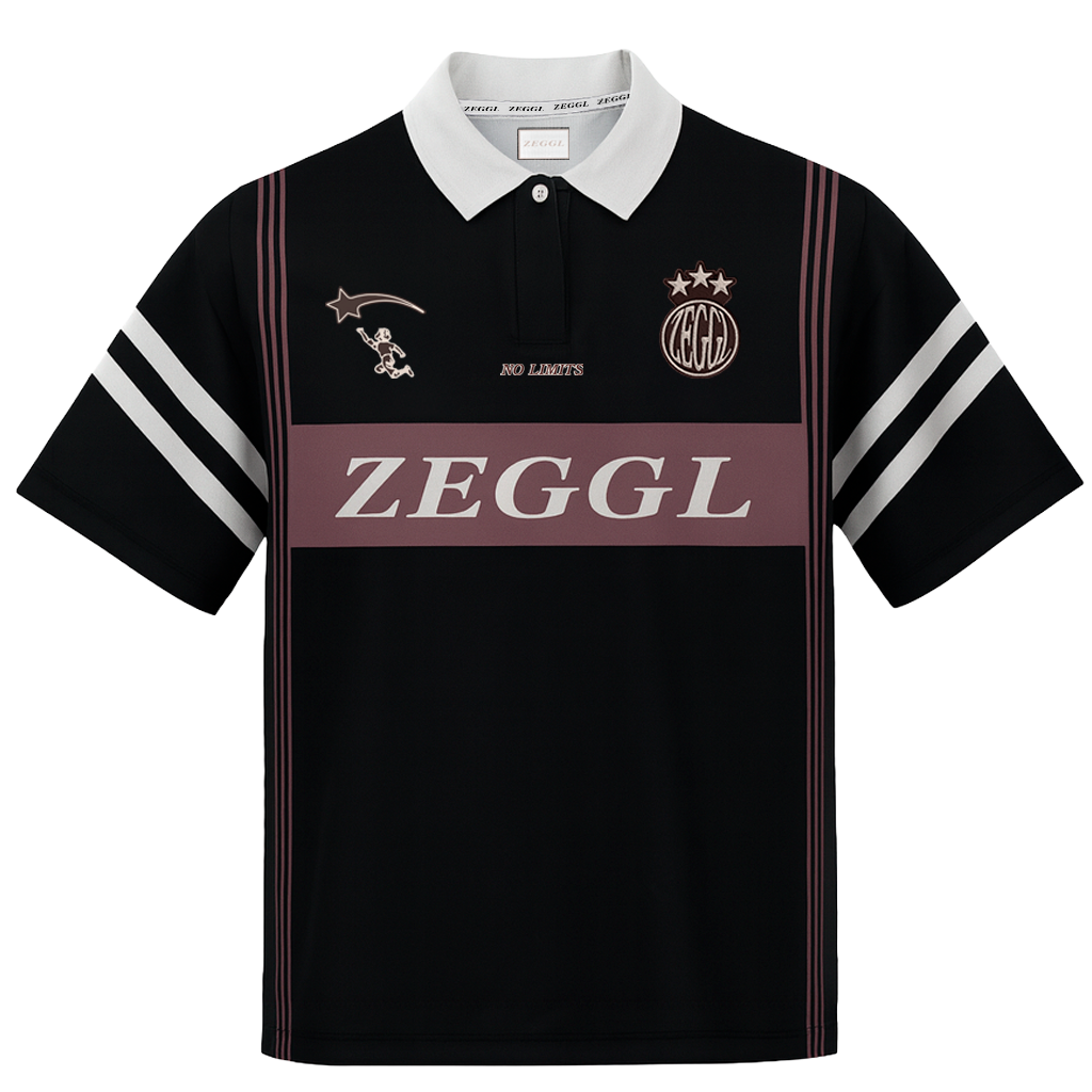 Black Football Jersey