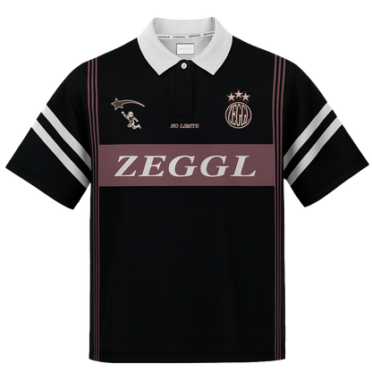 Black Football Jersey