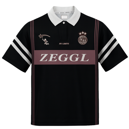 Black Football Jersey